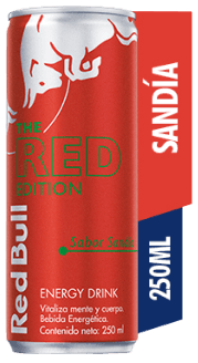 Red Bull Red Edition  250mL cervecería nacional panamá
