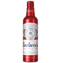 Cerveza BUDWEISER Botella Aluminio cerveceria nacional panama