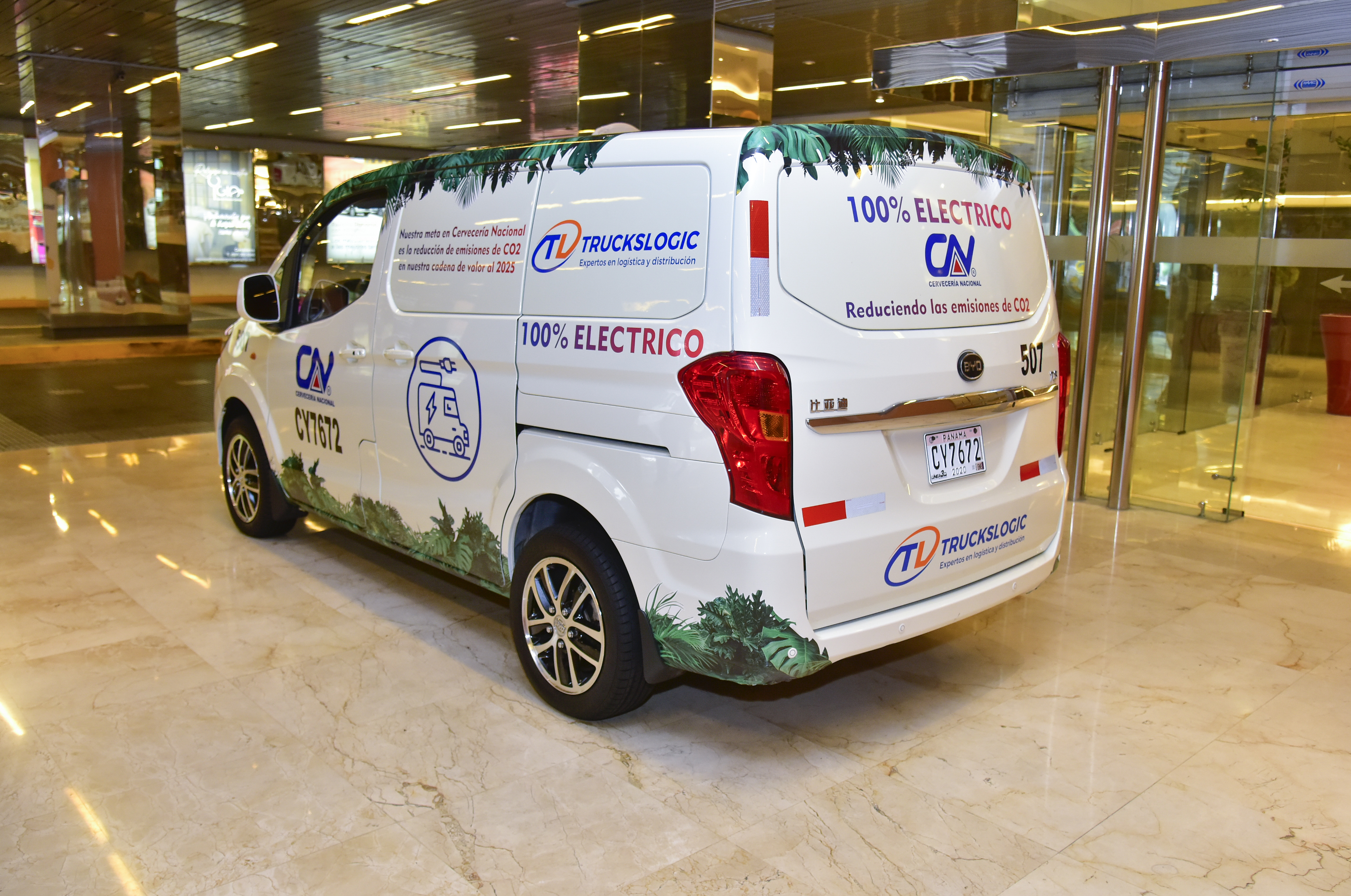 CARRO ELÉCTRICO cervecería nacional panamá