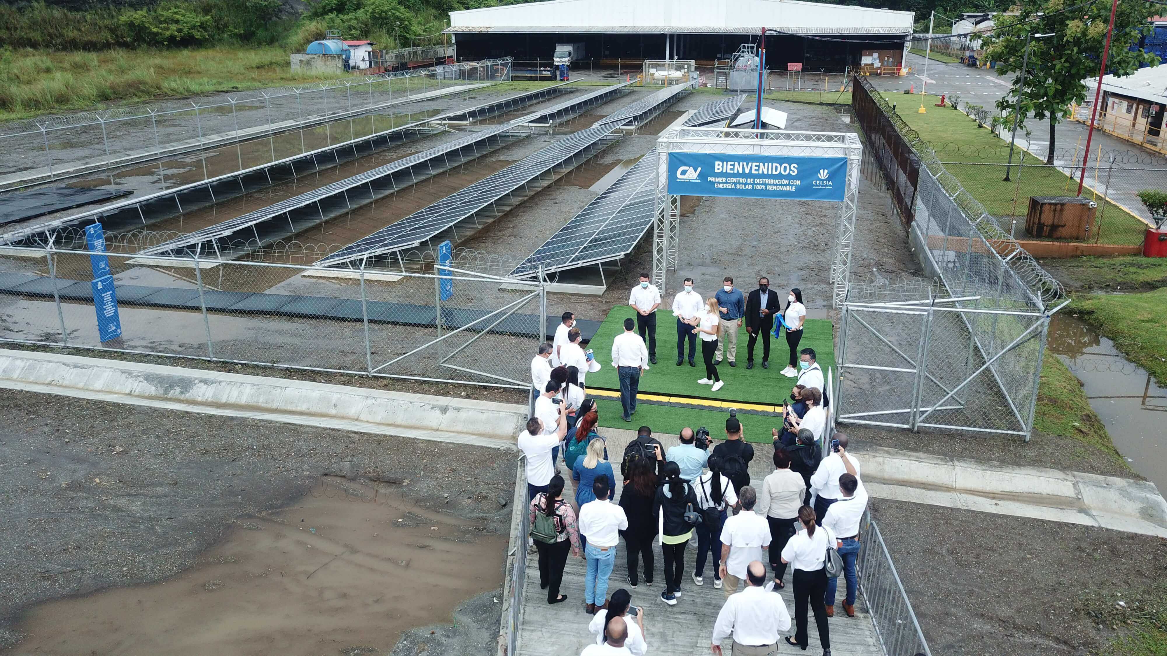 ENERGÍA RENOVABLE EN SU CENTRO DE DISTRIBUCIÓN cervecería nacional panamá