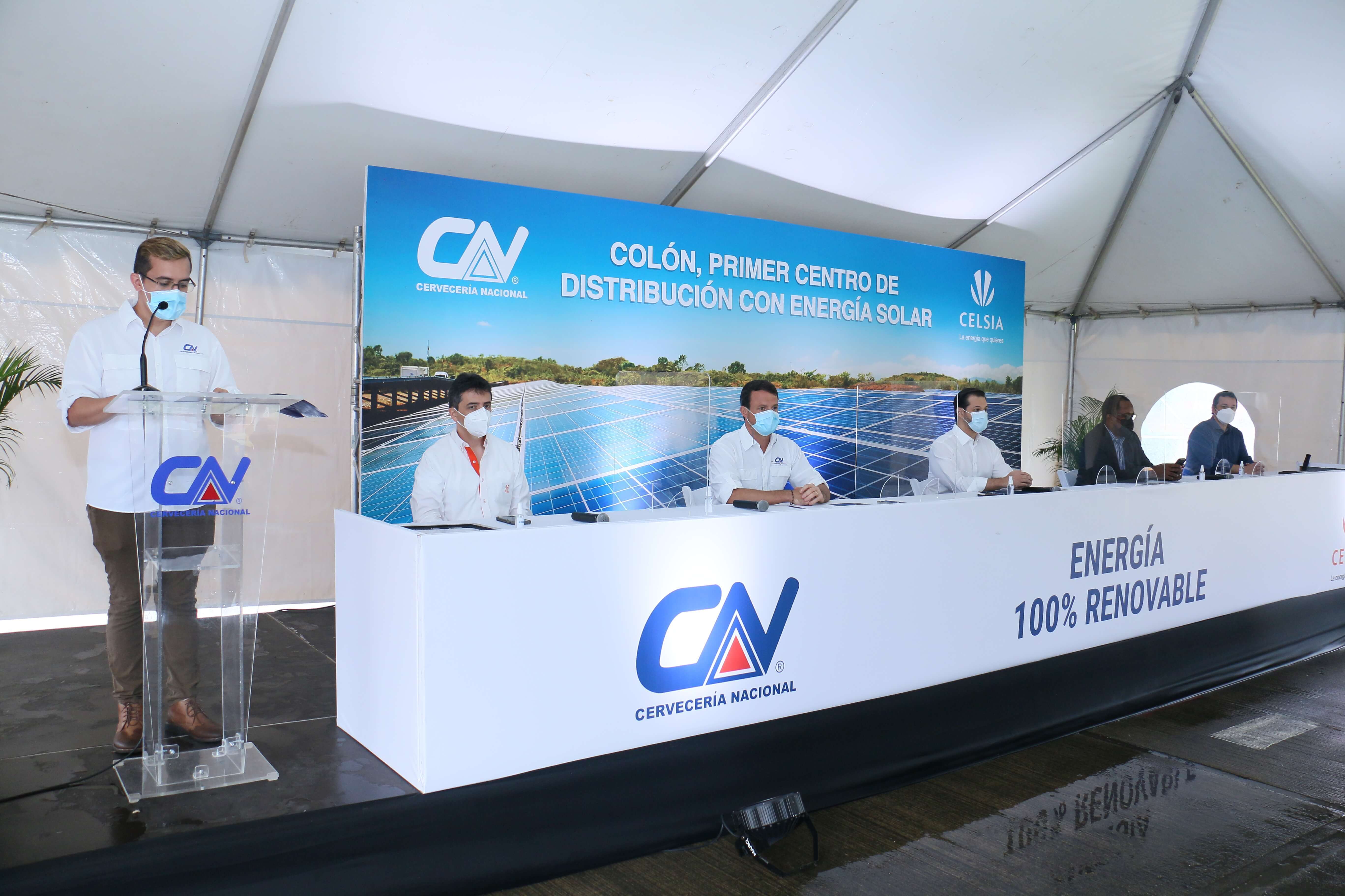 ENERGÍA RENOVABLE EN SU CENTRO DE DISTRIBUCIÓN cervecería nacional panamá