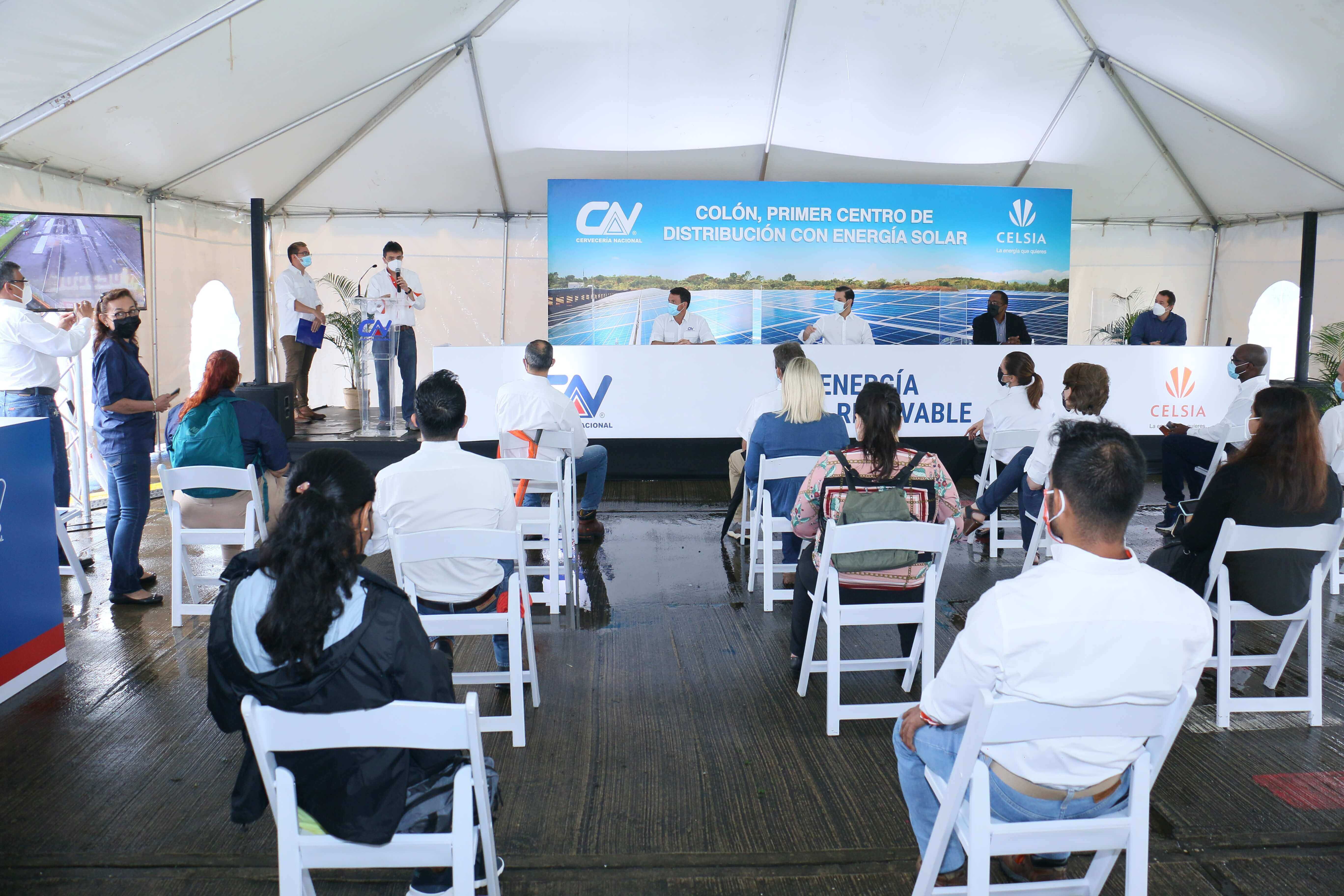 ENERGÍA RENOVABLE EN SU CENTRO DE DISTRIBUCIÓN cervecería nacional panamá