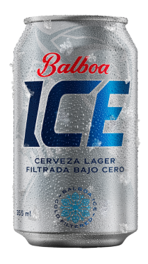 Cerveza BALBOA ICE Lata 355ML cerveceria nacional panama