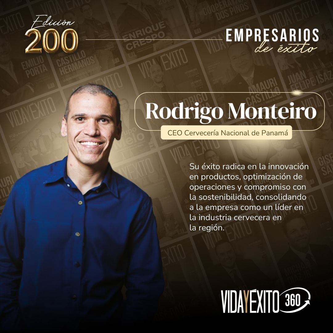 Cervecería Nacional y su presidente Rodrigo Monteiro reciben prestigioso reconocimiento cervecería nacional panamá