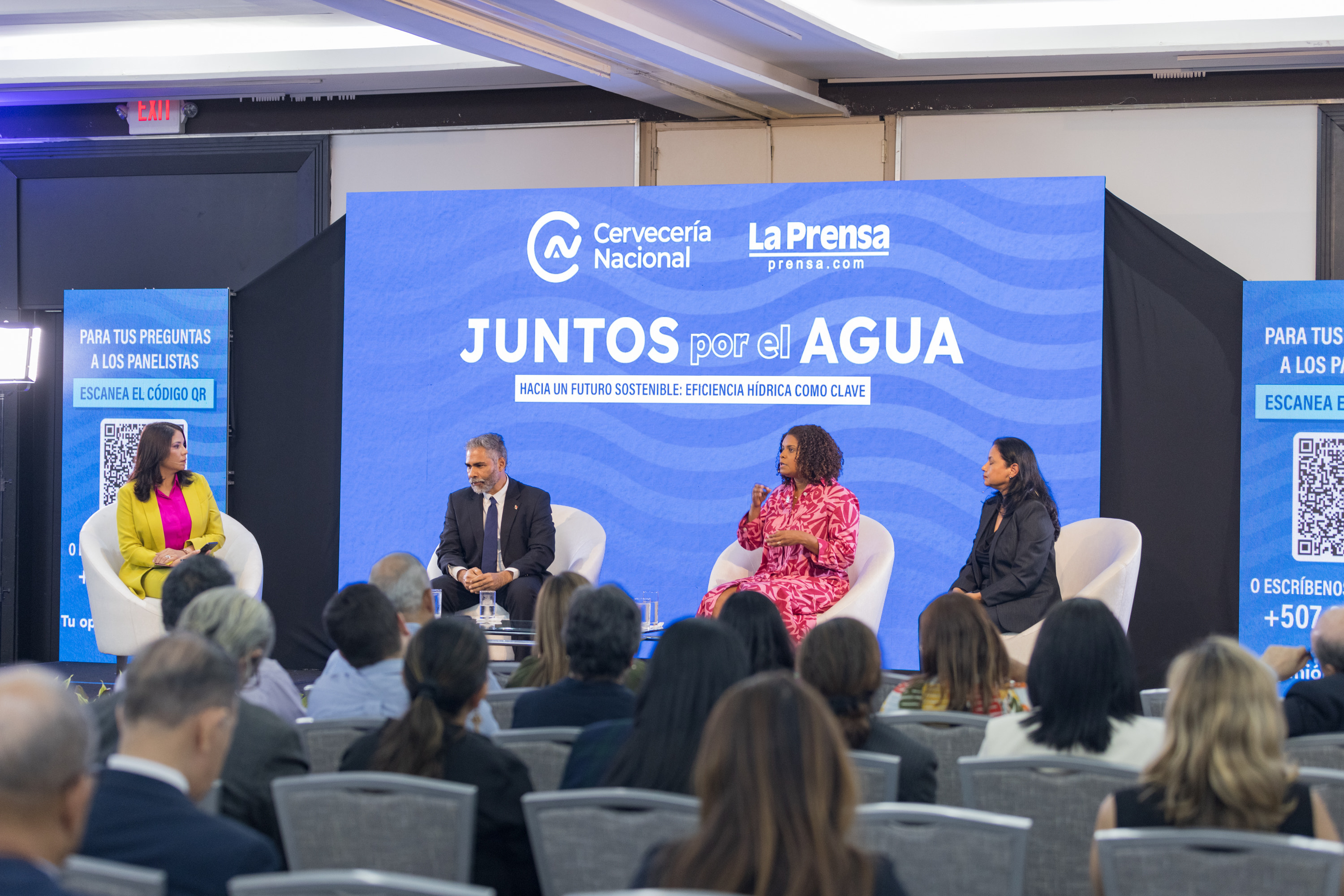 En Cervecería Nacional junto a La Prensa reunimos a líderes en el panel “Juntos por el Agua” cervecería nacional panamá